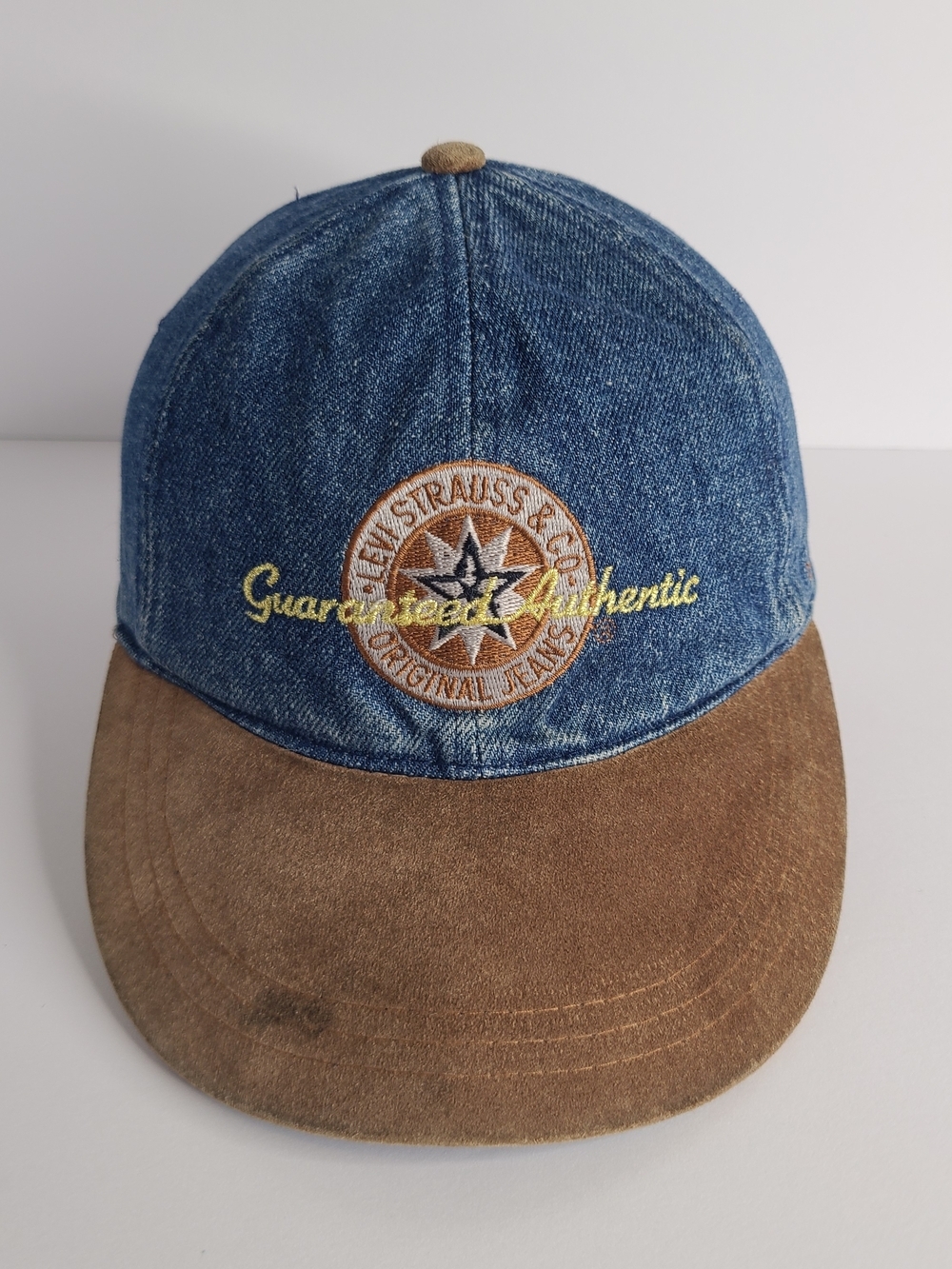 Vintage Levis Denim Strapback Cap
